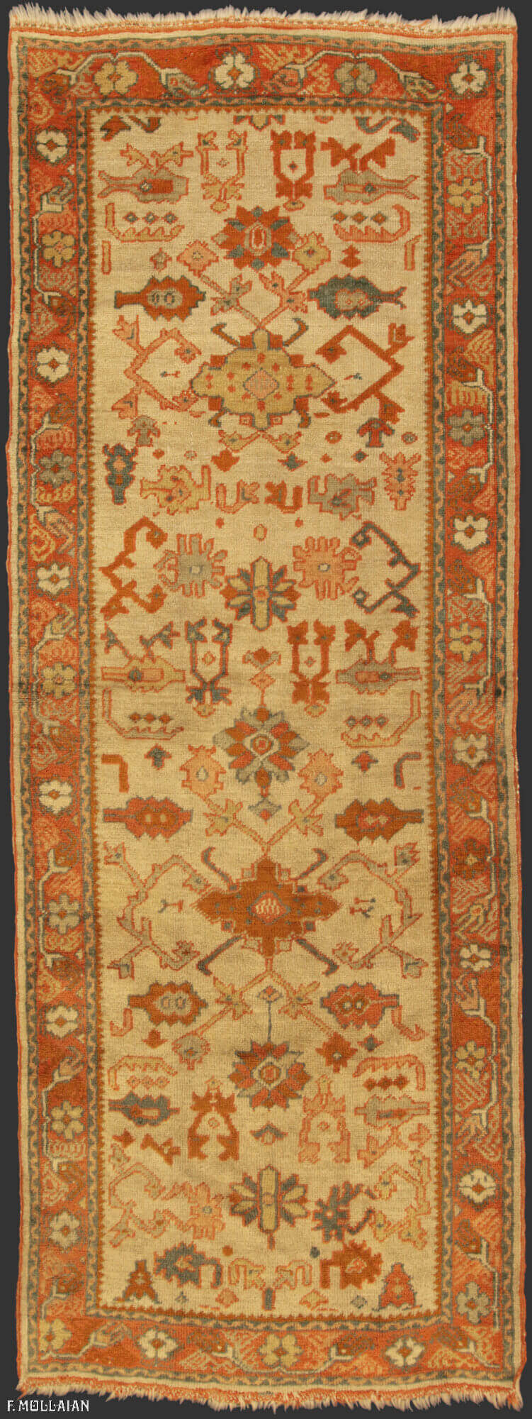 Tapis Turc Antique Ushak (Oushak) n°:47104231